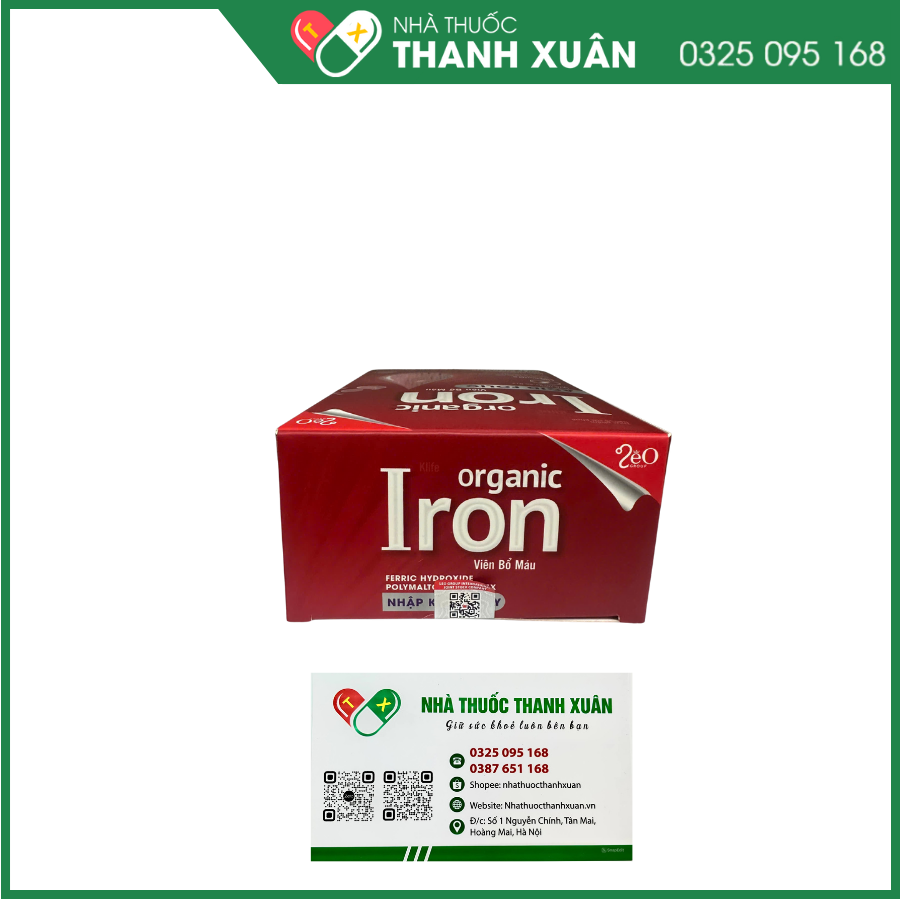 Organic Iron viên bổ máu